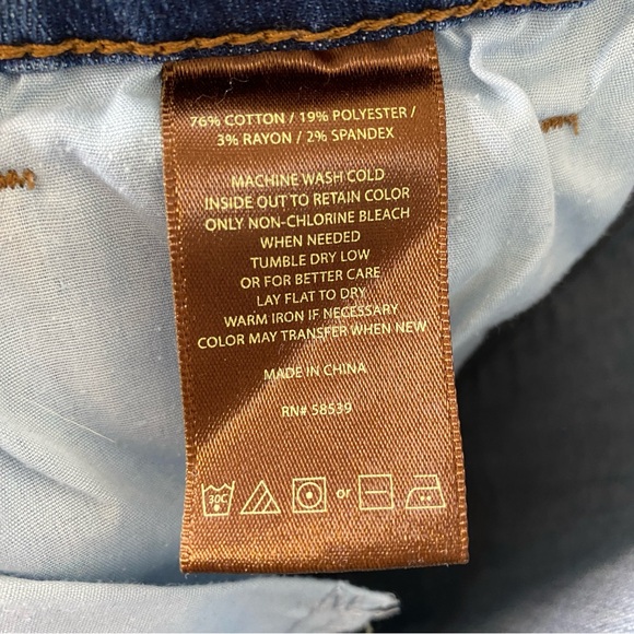 Kut From The Kloth Carrie Boyfriend Mid Rise Denim Blue Jeans Sz 16 - Picture 10 of 11